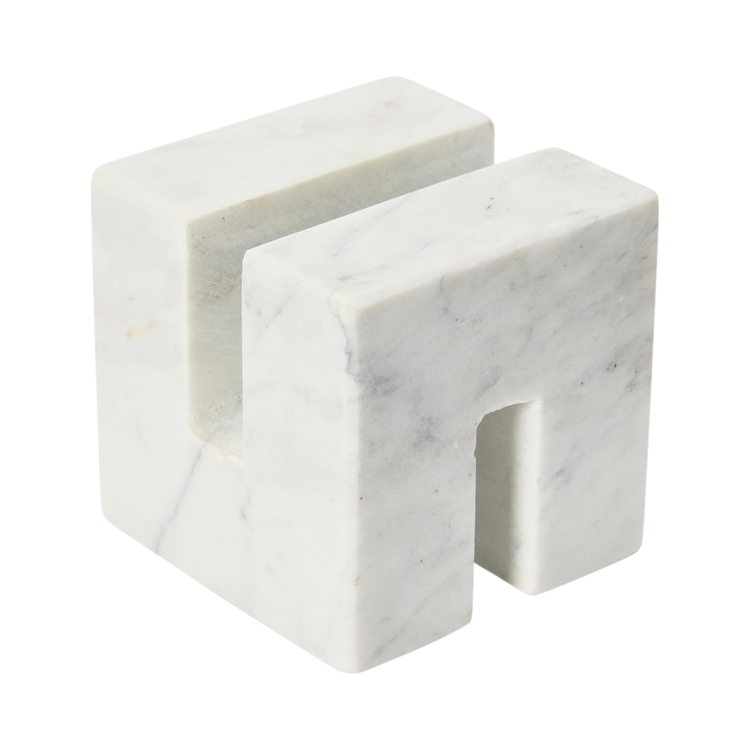 Square White Marble Stand