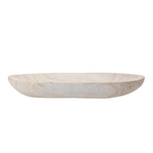 PALOMA WOOD OVAL BOWL