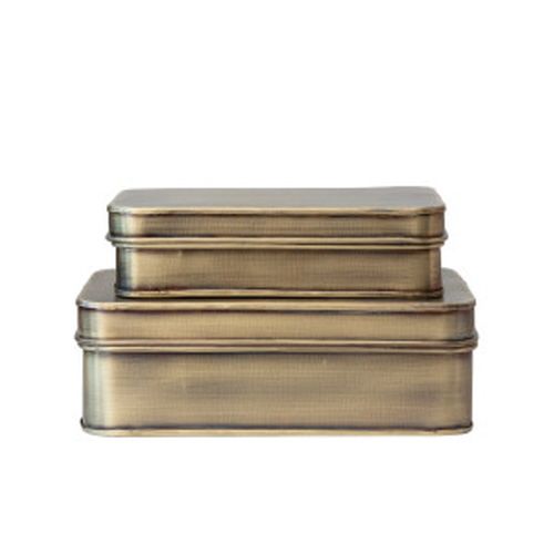 METAL BOXES SET OF 2