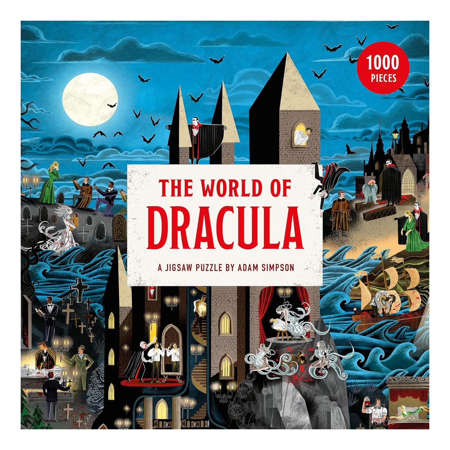 The World of Dracula 1000pc Puzzle