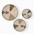 BASKET WALL TRAY SET OF 3