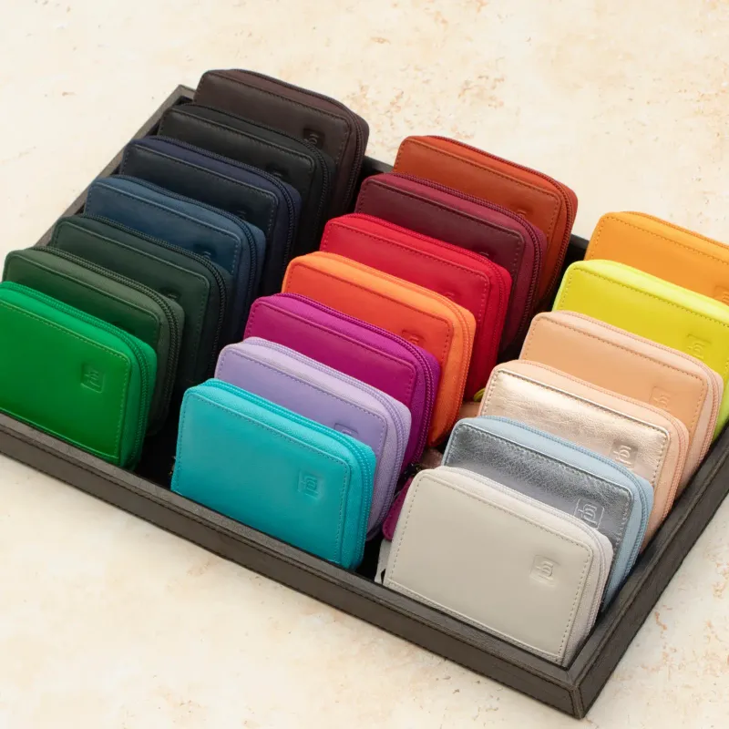 Concertina RFID card wallet