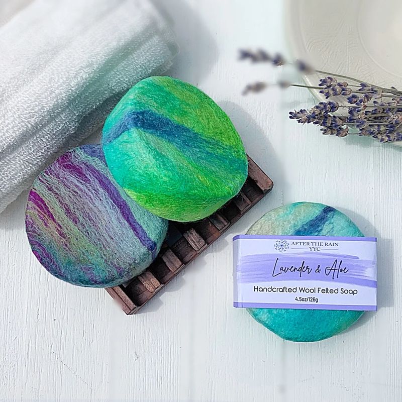 Felted Body Cleansing Bar Assorted Scents