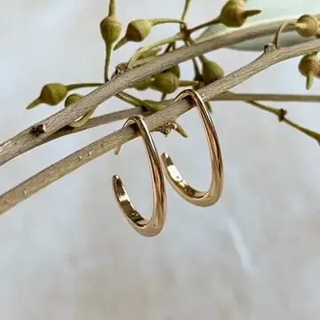 ASPYN HOOP GOLD