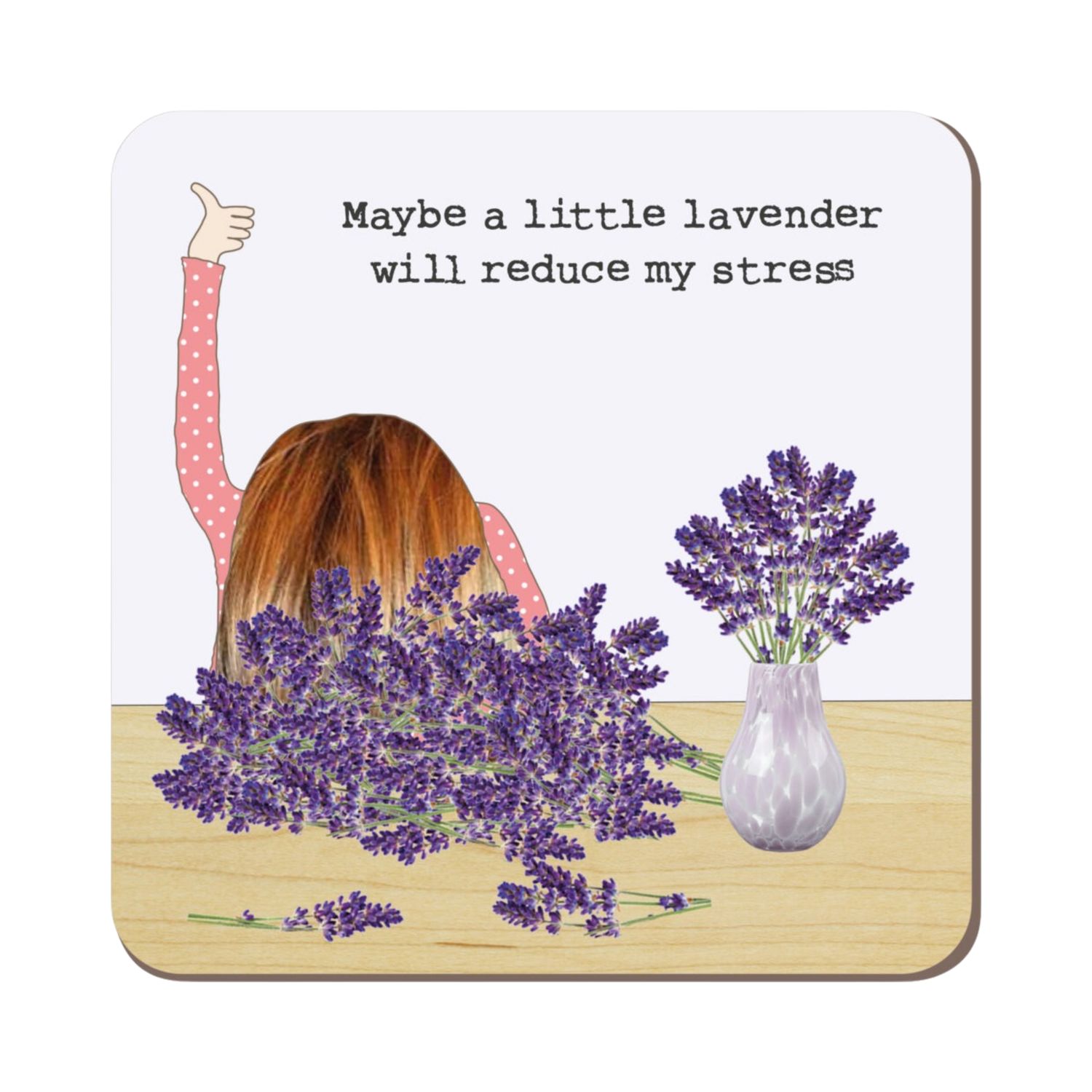 Rosie Lavender Coaster