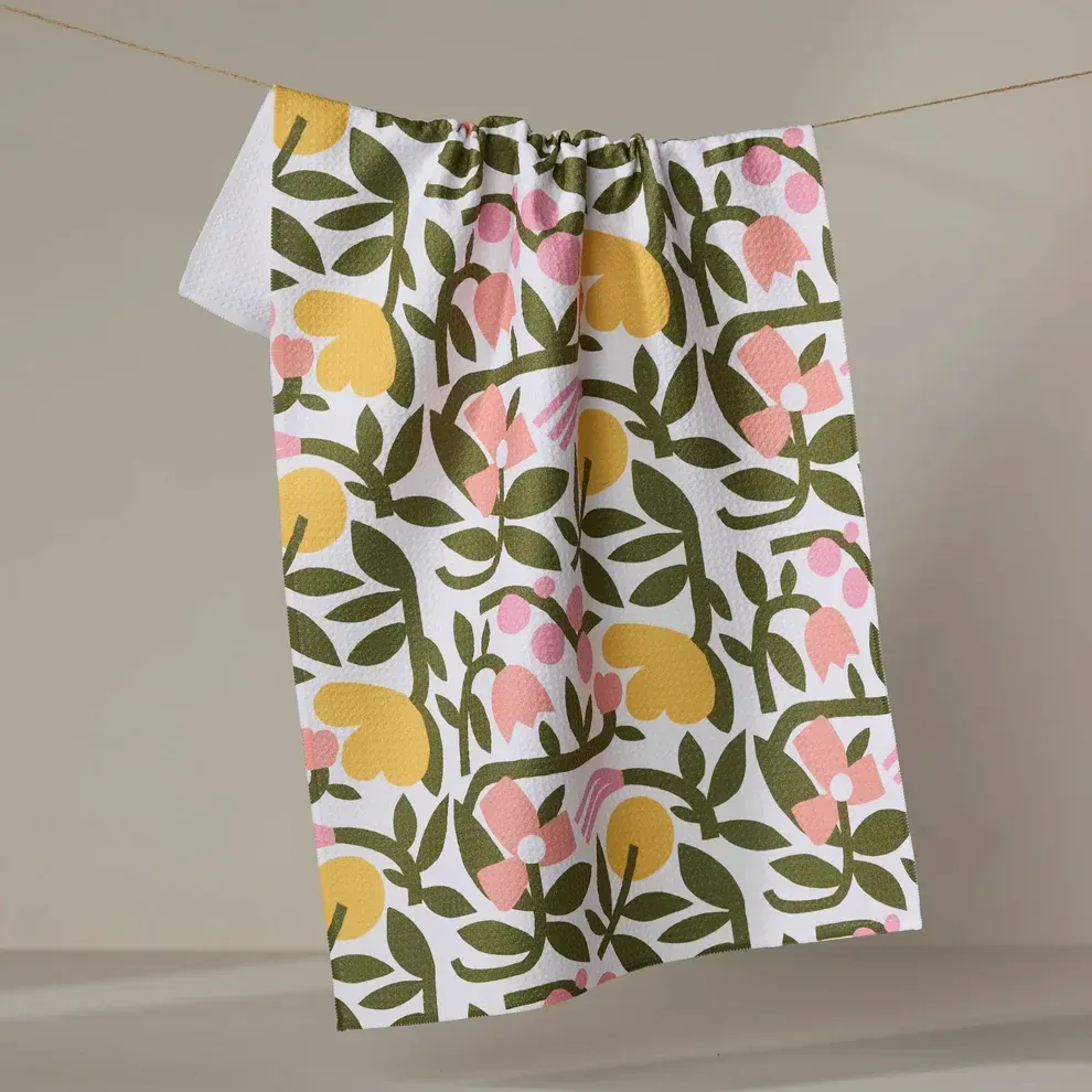 Fresh Vines Tea Towel