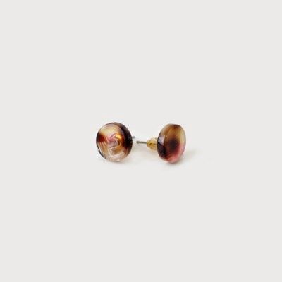 RESIN ROUND STUD, Colour: MXN