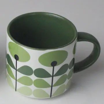 MOD FLOWER MUG, Colour: GREEN