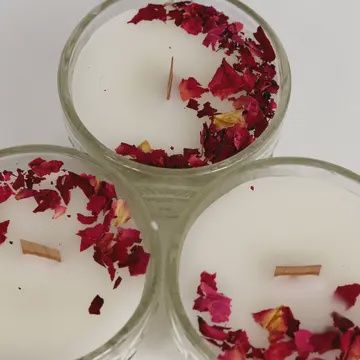 TEACUP CANDLES ASST., TYPE: ROSE