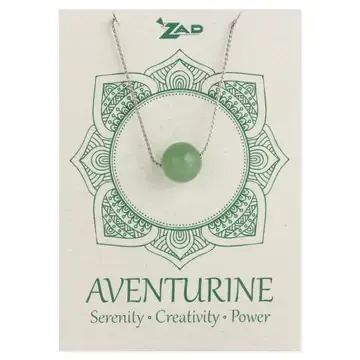 ADVENTURINE BEAD NECKLACE