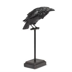 NEVERMORE CROW ON PERCH