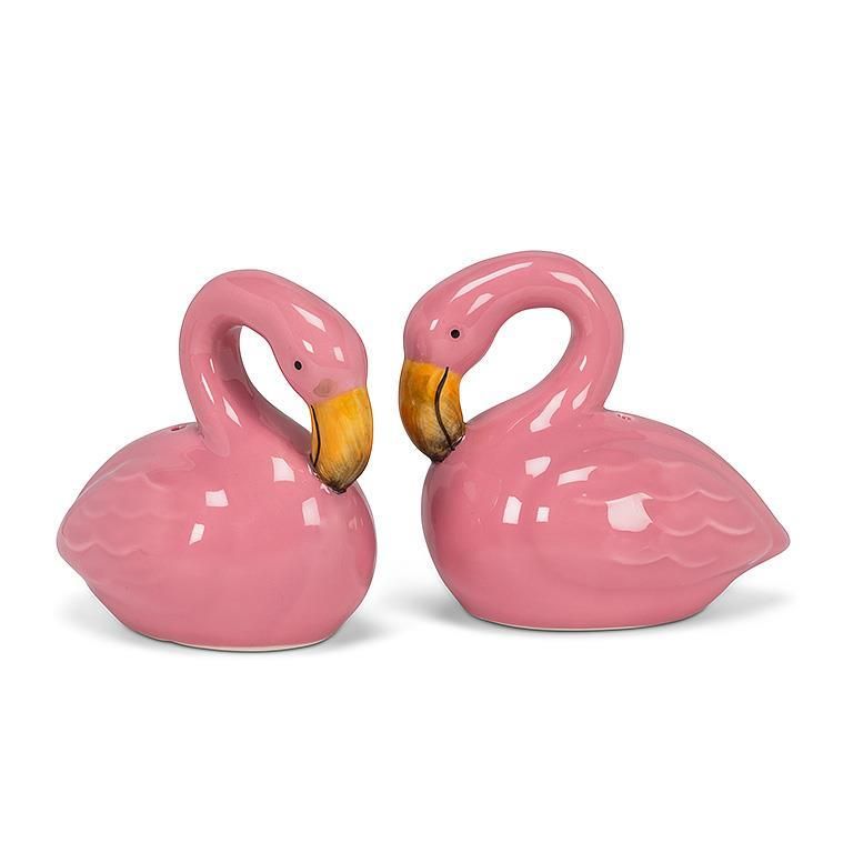 Flamingo Salt &amp; Pepper Shakers