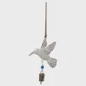 IRON BELL CHIMES ASST, STYLE/COLOUR: Hummingbird White