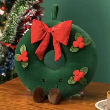 CHRISTMAS WREATH PLUSHIE