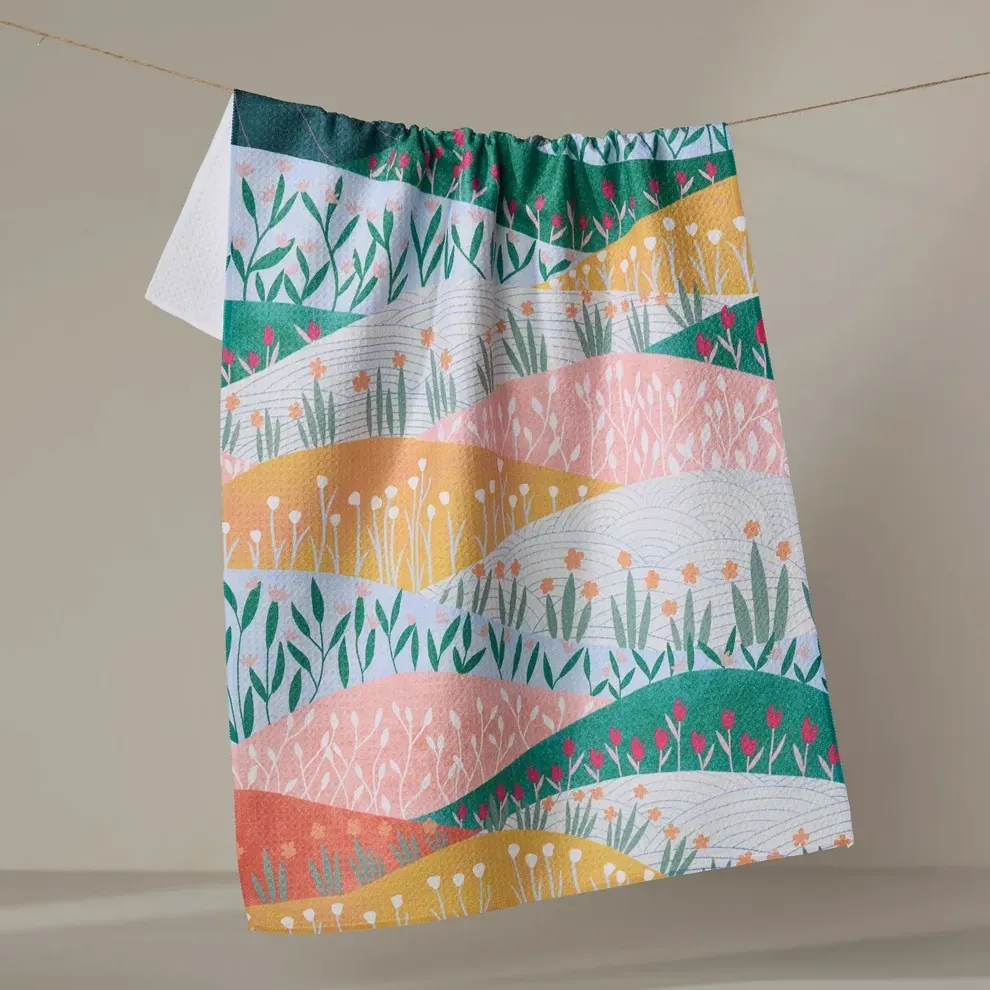 Sunrise Mountains Tea Towel