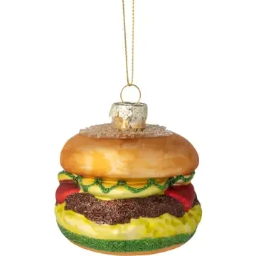 HAMBURGER ORNAMENT