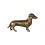 brass dashund