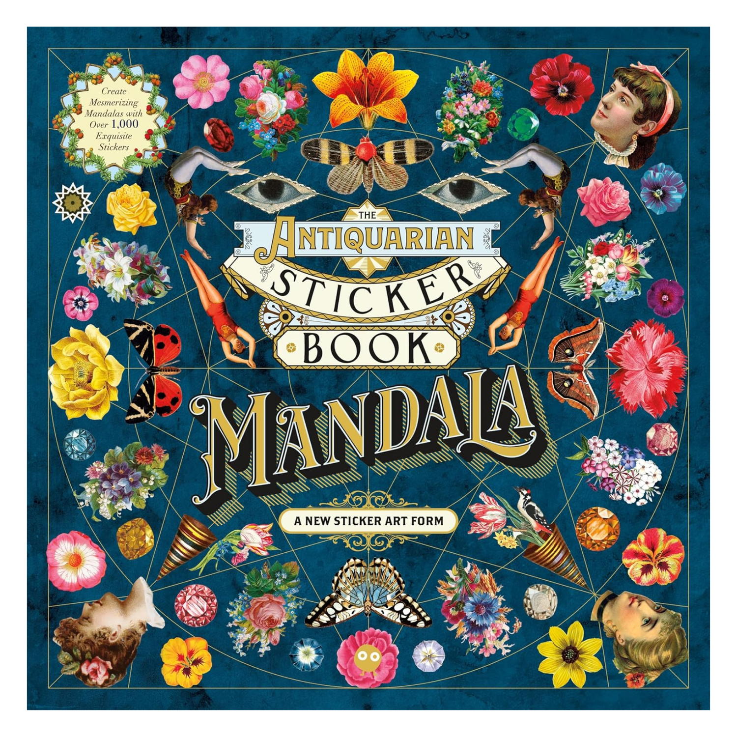 The Antiquarian Mandala Sticker Book