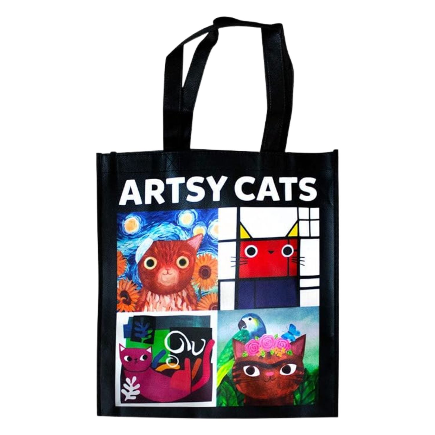 Artsy Cats Reusable Shopping Bag