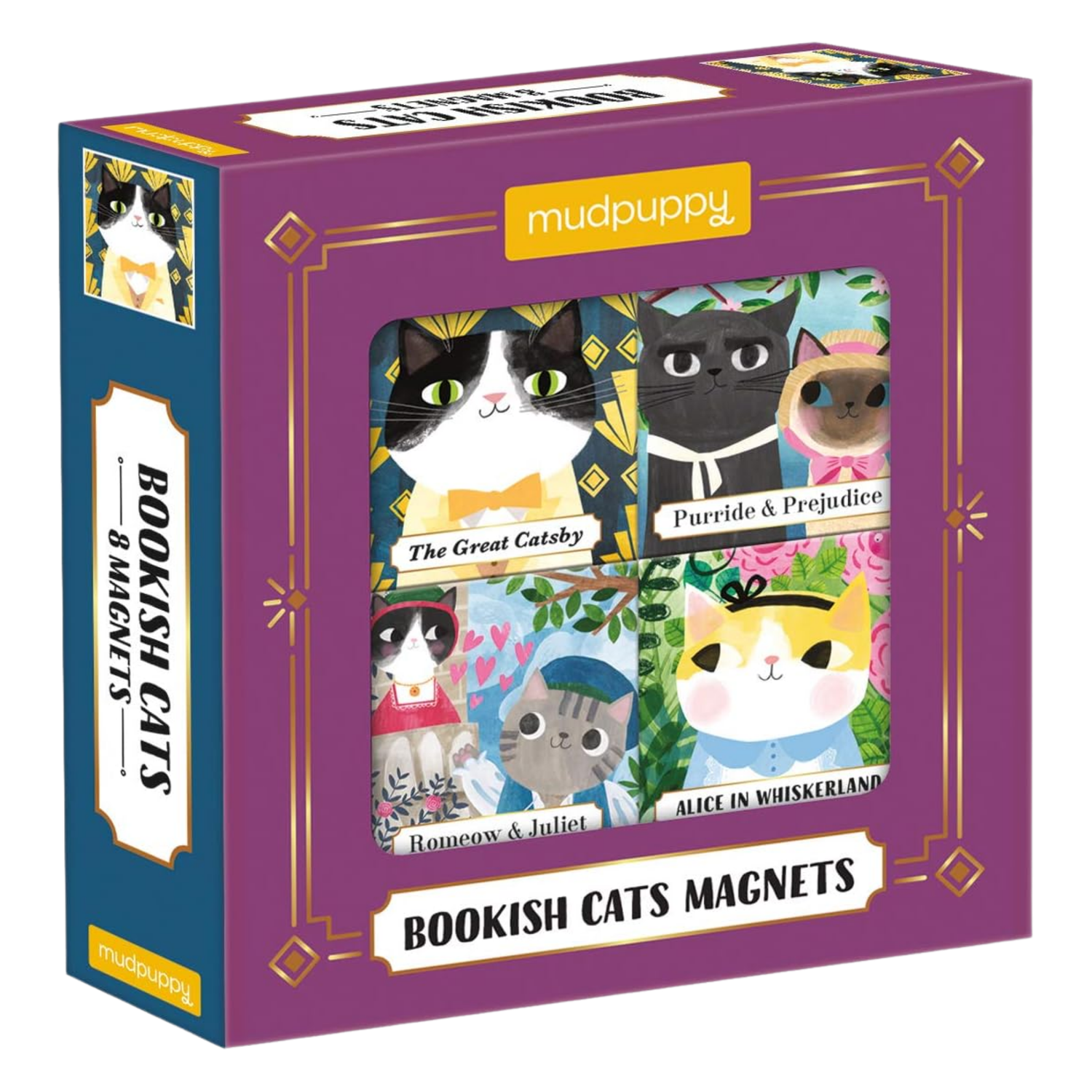Bookish Cats Magnets