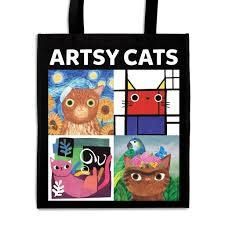 BOOKISH CATS REUSABLE BAG