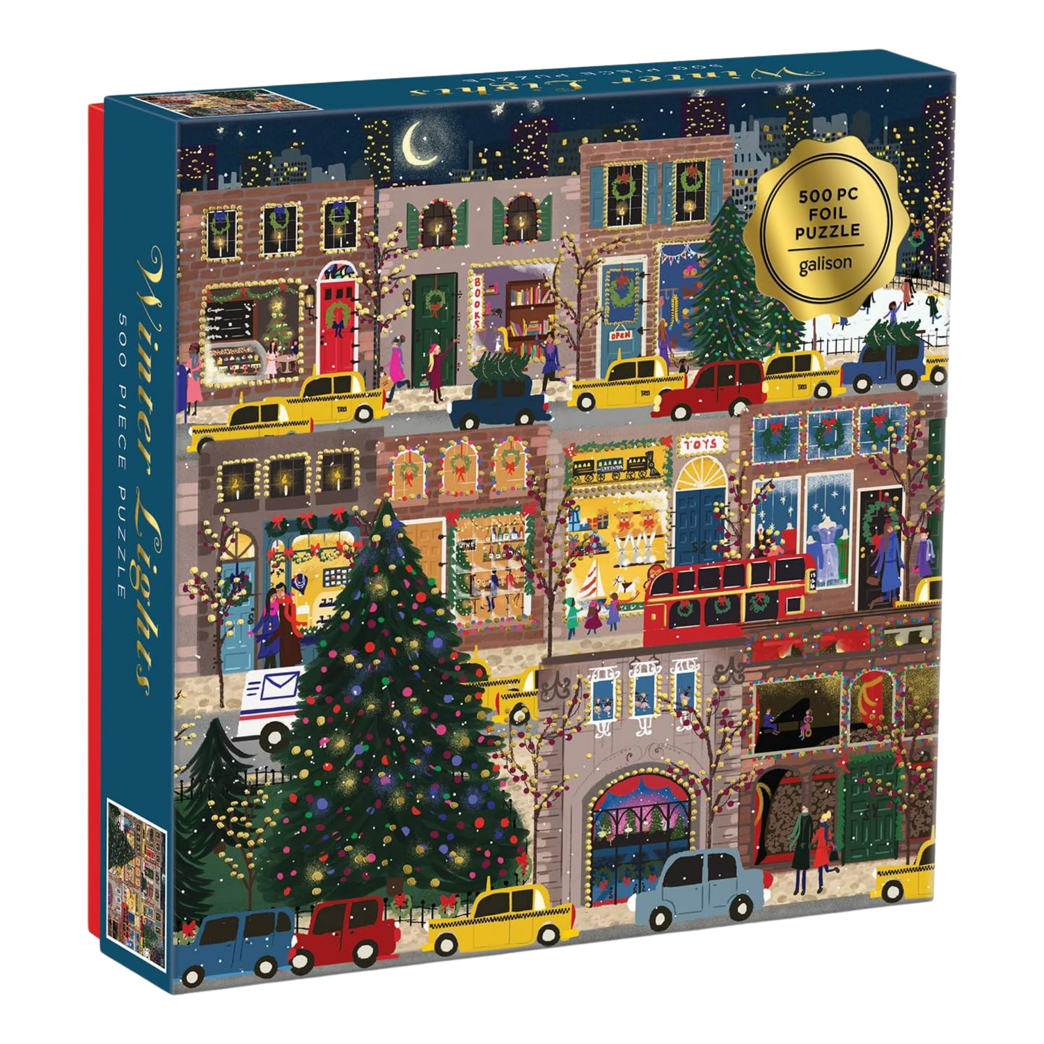 Joy LaForme Winter Lights Puzzle 500pc Puzzle