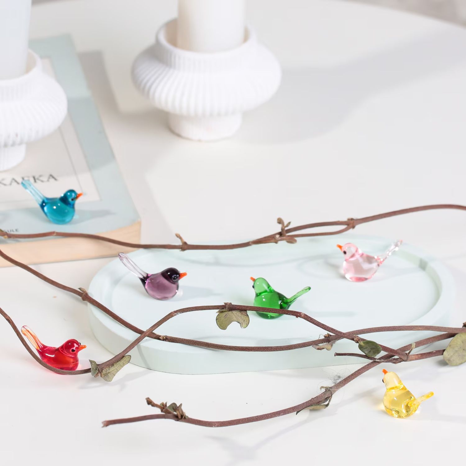 Miniature Murano Glass Bird