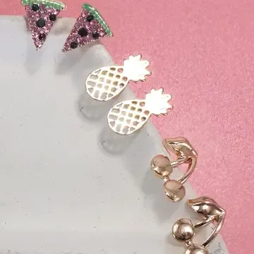 FRUIT SALAD TRIO EARRINGS