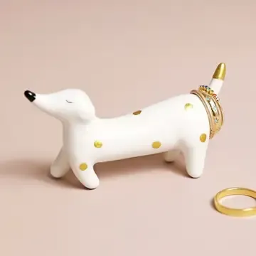 SAUSAGE DOG RING HOLDER