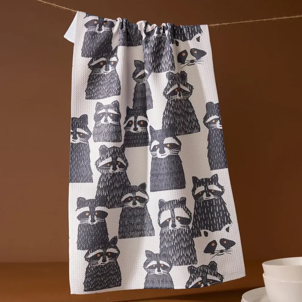 Geometry Tea Towels Assorted, STYLE/COLOUR: Banditbunch