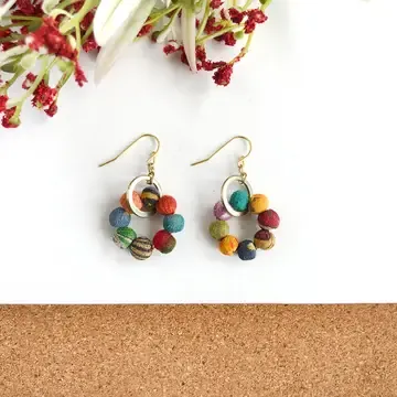 KANTHA ORBITAL EARRINGS