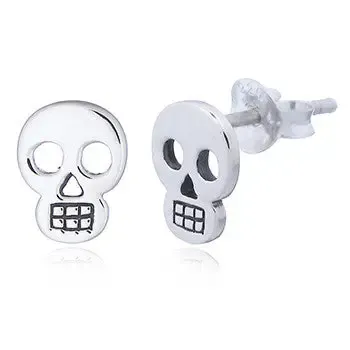 SKULL STUD EARRINGS