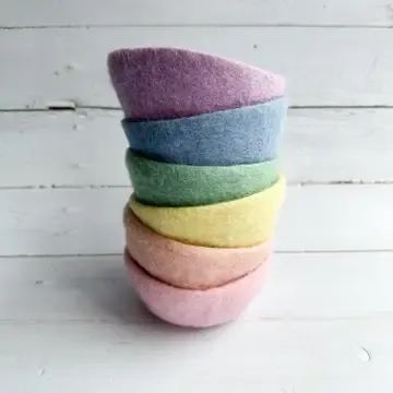 SPRING COLOUR FELT BOWL