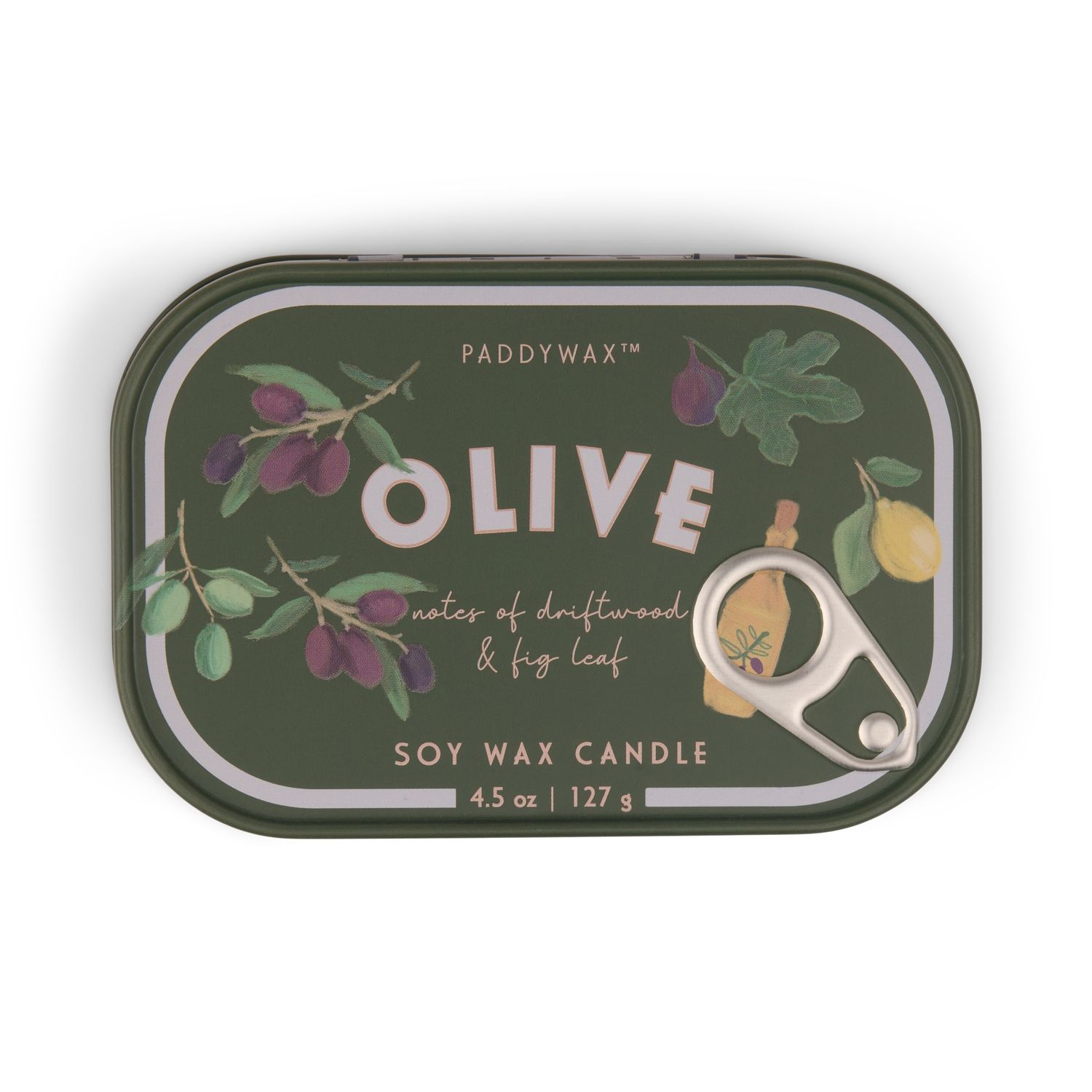 PRINTED TIN CANDLE ASST, SCENT: FIG