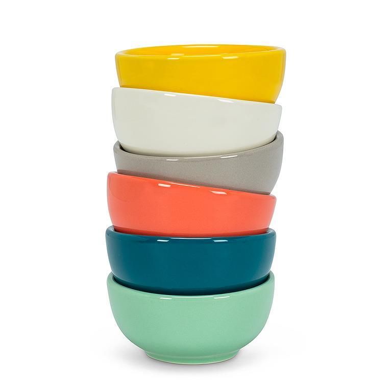 Colourful Mini Bowls Assorted