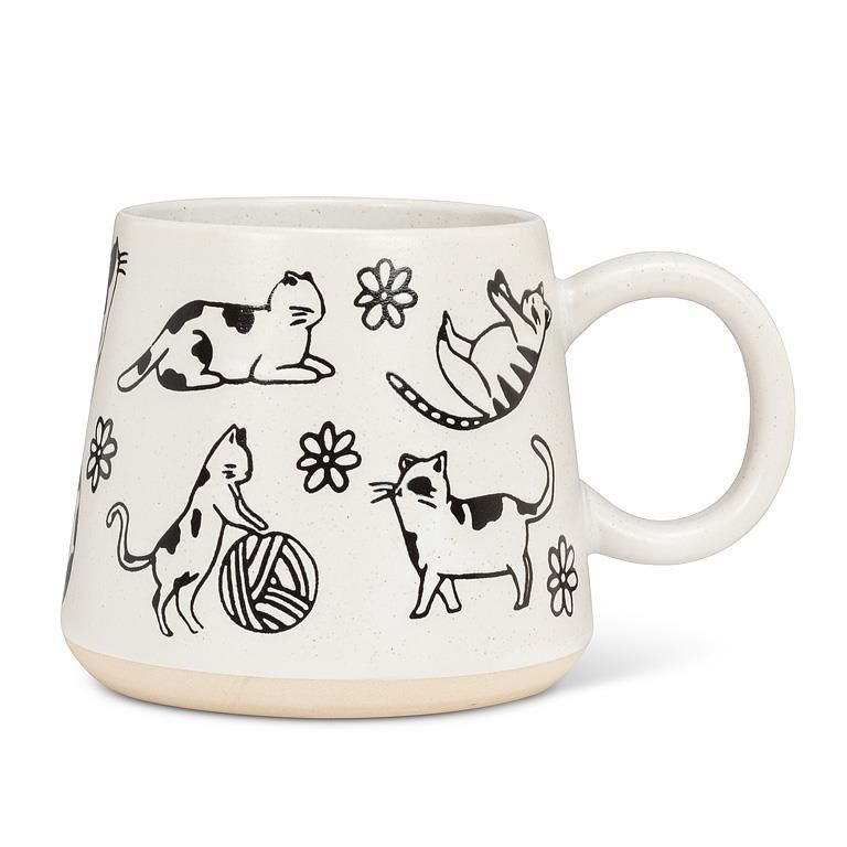 Cat Wide Base Mug