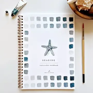 WATERCOLOUR WORKBOOK, CHARACTER: SEASIDE
