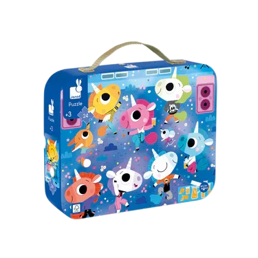 Suitcase puzzles, CHARACTER: unicorns