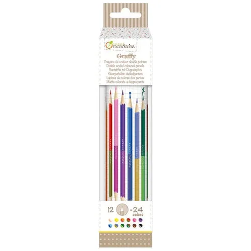 Double Ended Pencil Crayons