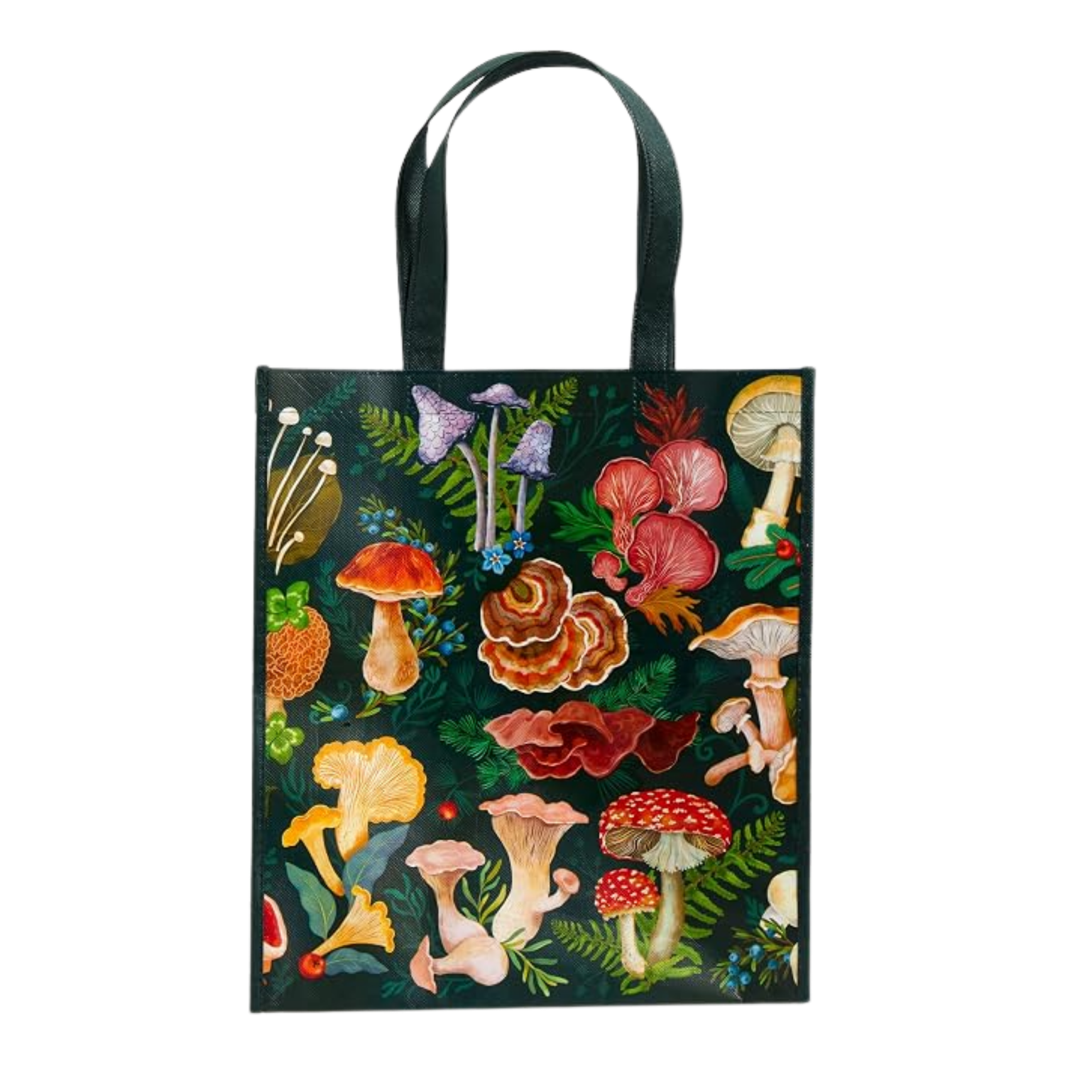 World of Mushrooms Reusable Shopping Bag