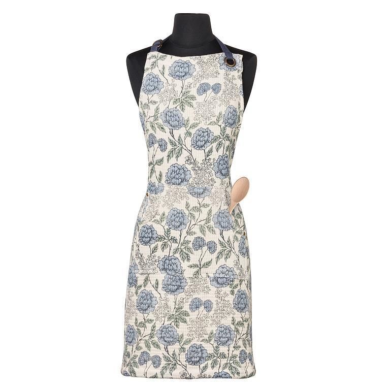 COTTON FLORAL APRON