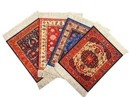 COASTER RUGS SET OR 4