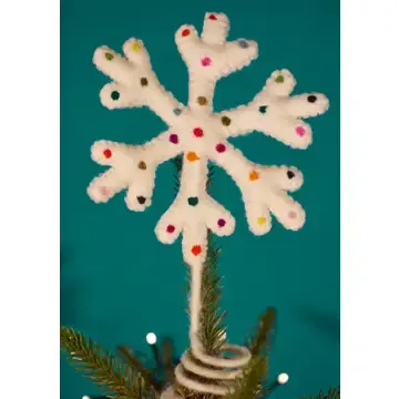 FELT XMAS TREE TOPPER