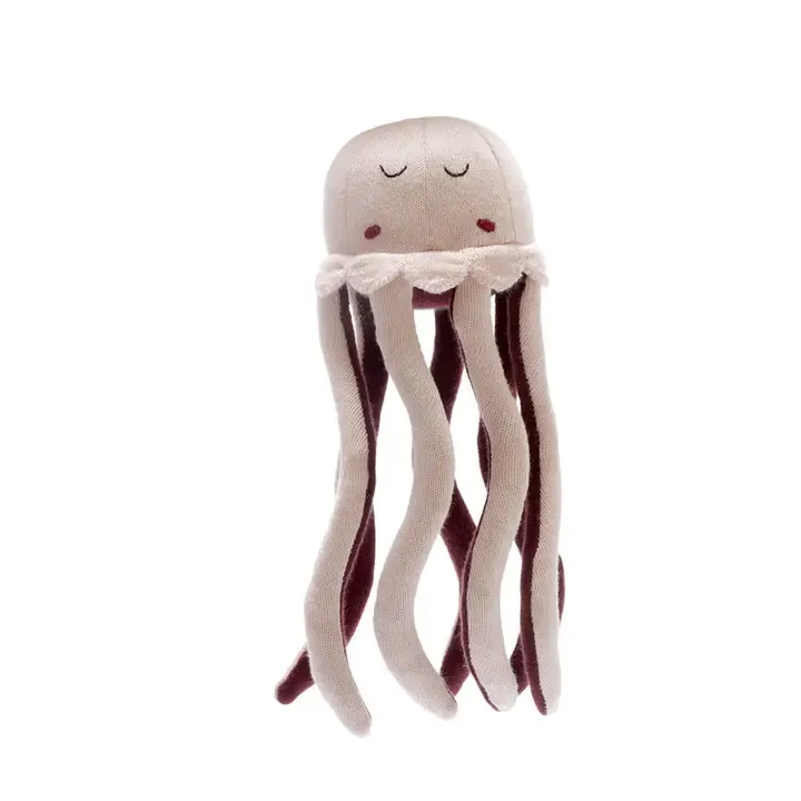 pink knitted jellyfish