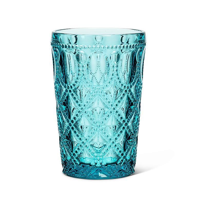 Jewel + Bead Highball Glass