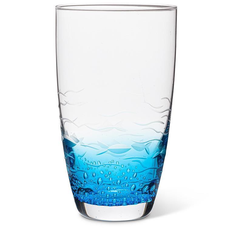 Fish Cut Glasses, STYLE/COLOUR: HIGHBALL