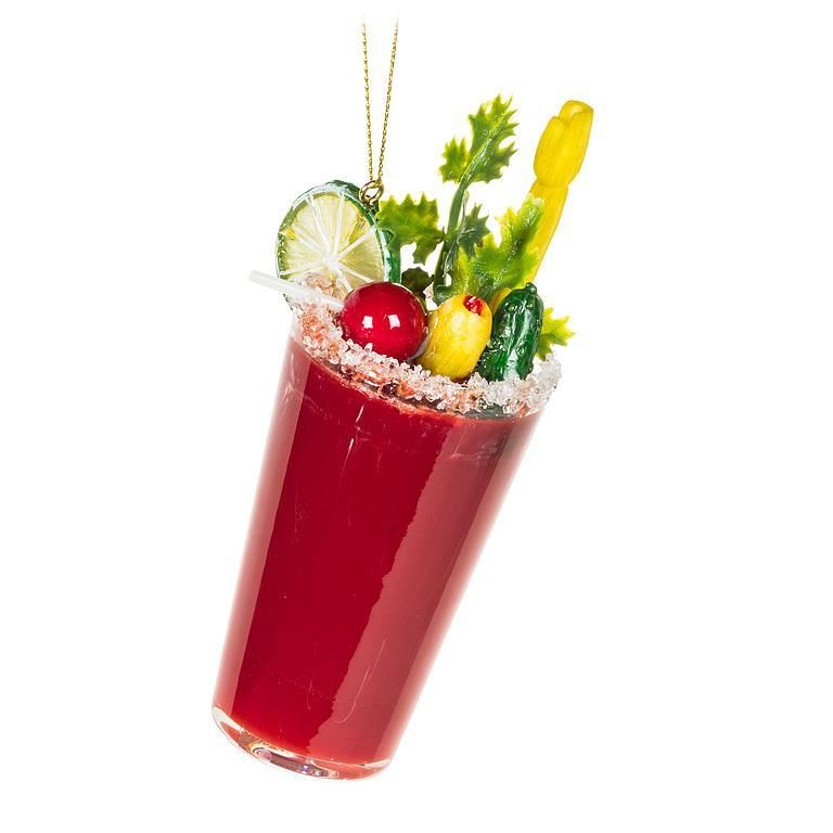 Loaded Caesar Drink Ornament