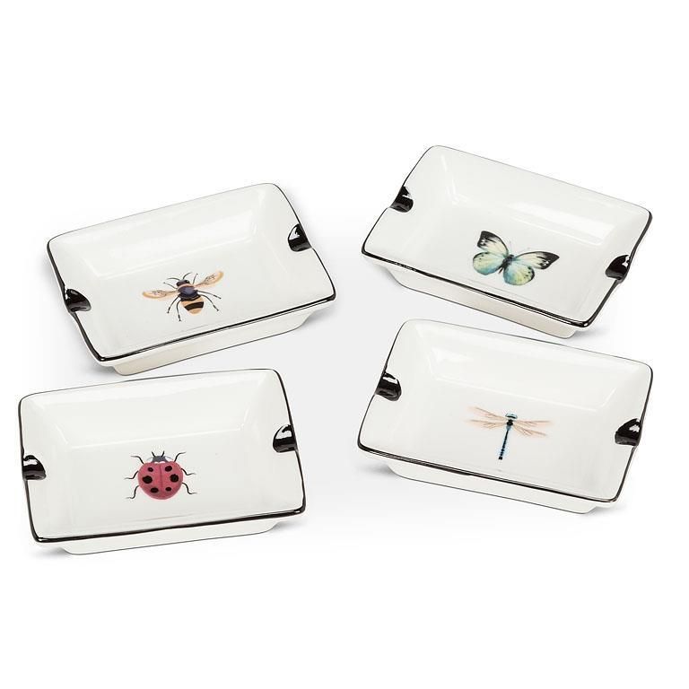 Small Rectangle Insect Dish Assorted