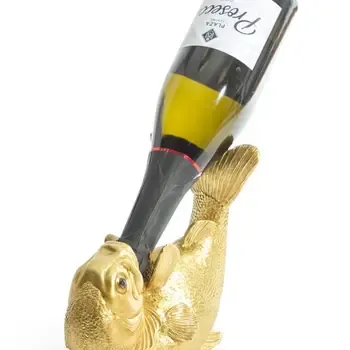GOLDFISH WINE BOTTLE HOLDER