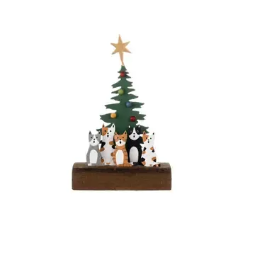 CATS SINGING CAROLS FIGURE